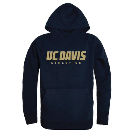 W Republic W Republic 512-161-NV2-03 University of California Davis Freshman Pullover Hoodie; Navy 2 - Large 512-161-NV2-03